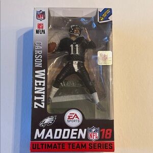 EA Sports Madden NFL 18 Carson Wentz Figure - Black